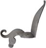 frizzen, as cast, cut for roller, requires fitting, left hand